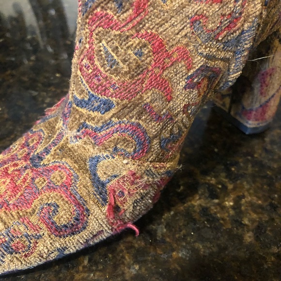 Tapestry Saint Laurent Boots - Picture 5 of 8